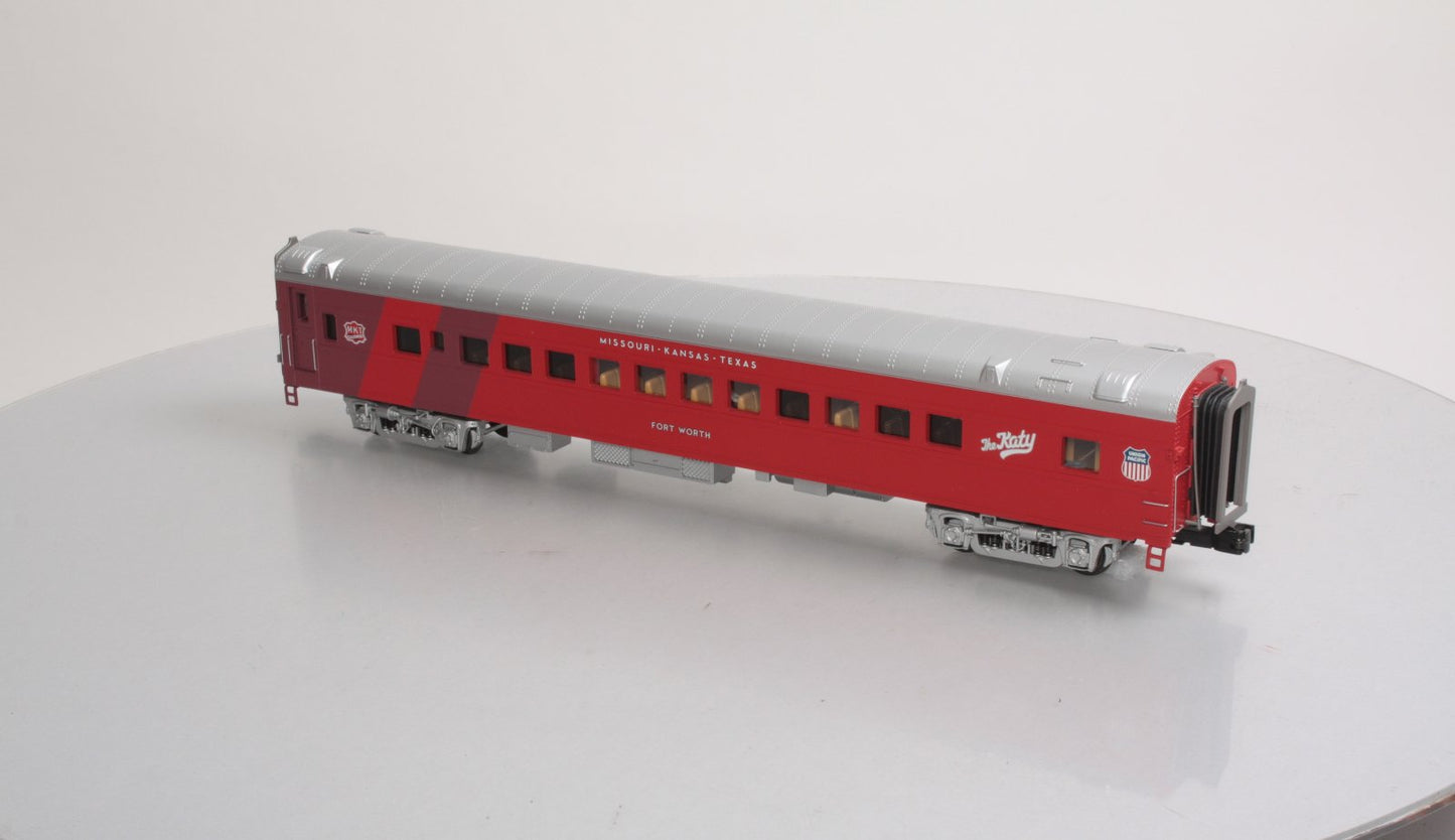 MTH 20-69142 O MKT 70' Streamlined Coach/Coach Passenger Car Set (Set of 2)