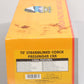 MTH 20-69142 O MKT 70' Streamlined Coach/Coach Passenger Car Set (Set of 2)