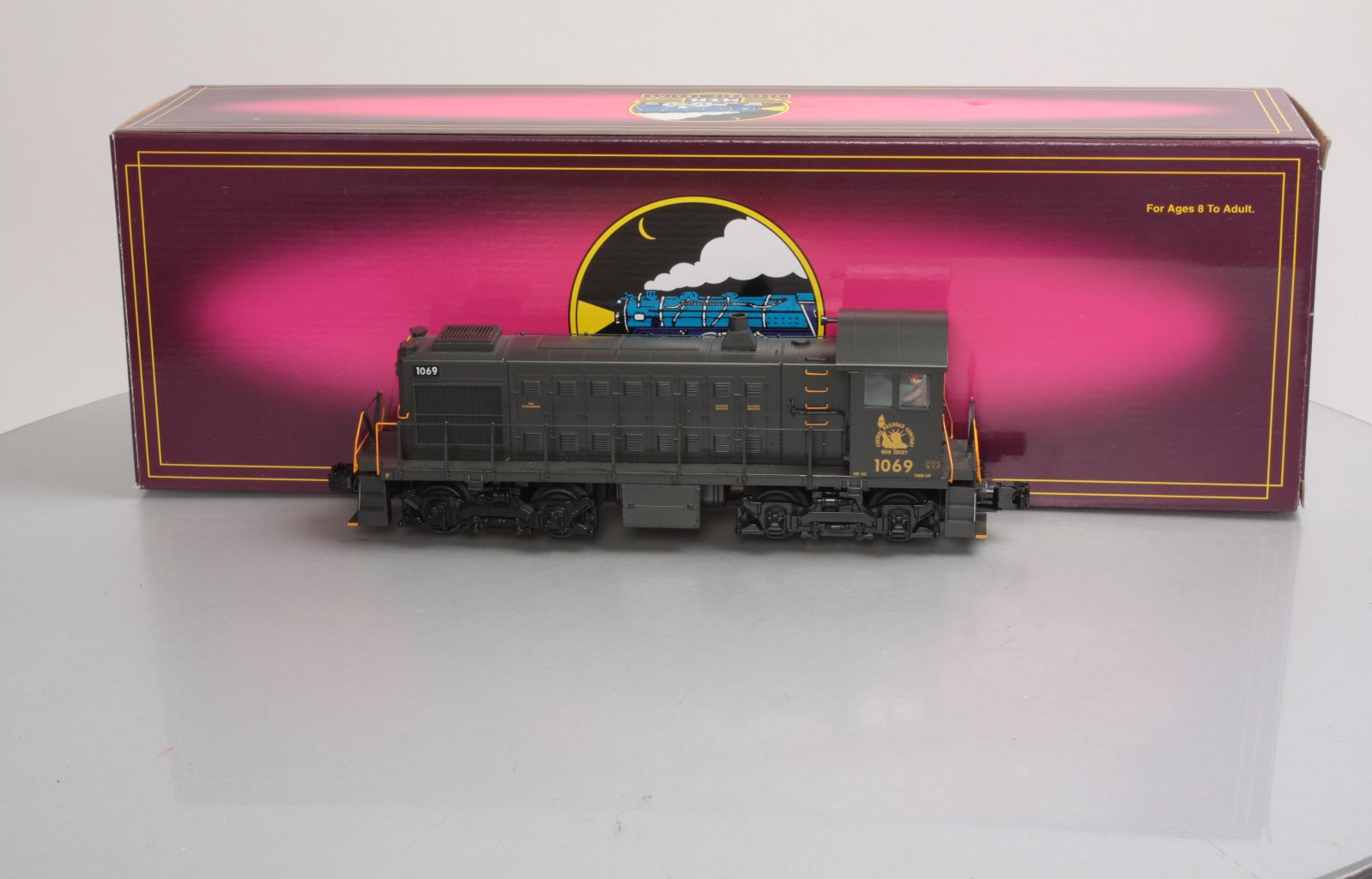 MTH 20-2838-1 Jersey Central Alco S-2 Diesel Switcher w/Proto-Sound 2.0 #1069
