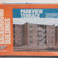 Walthers 933-3176 HO Scale Brown W/Light Gray Parkview Terrace Building Kit