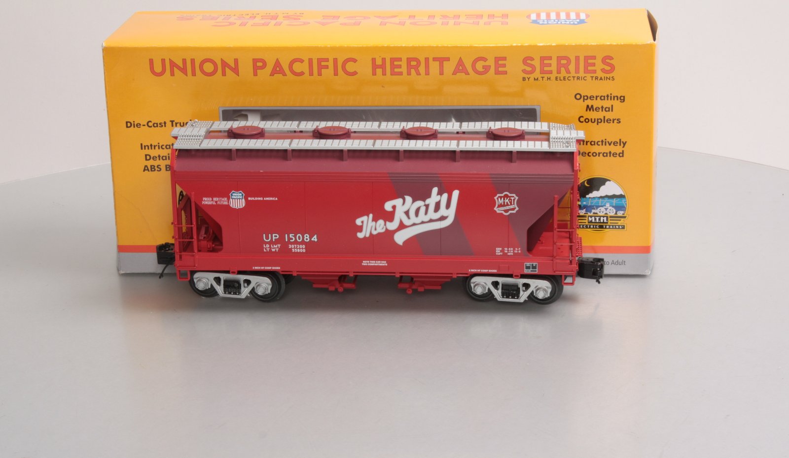 MTH 20-97651 O Missouri Kansas Texas 2-Bay Centerflow Hopper #15084