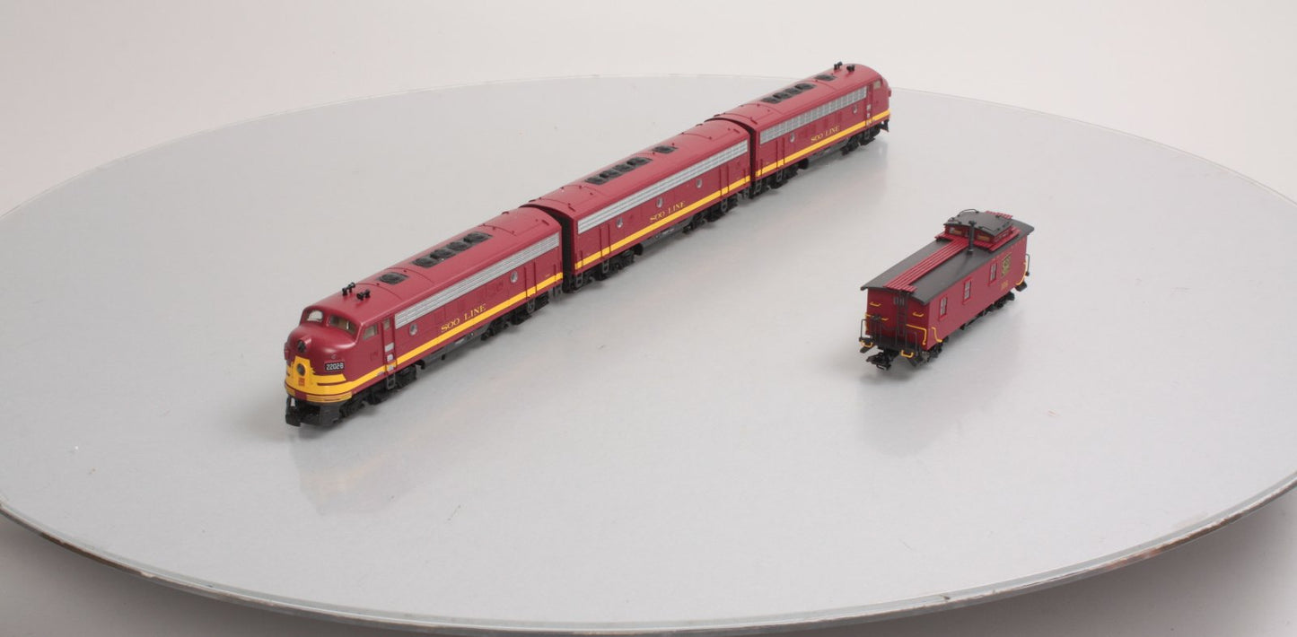 Marklin 39620 SOO Line EMD F7 A-B-A HO Gauge Diesel Train Set