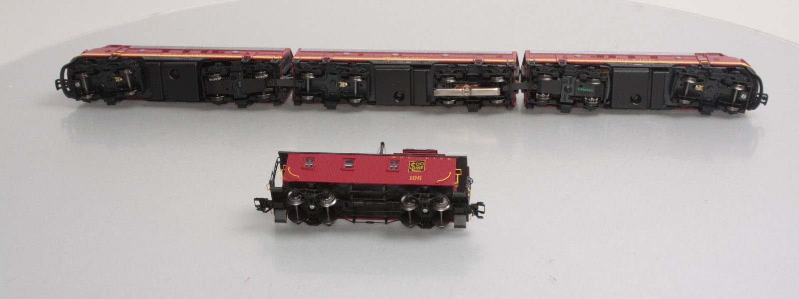 Marklin 39620 SOO Line EMD F7 A-B-A HO Gauge Diesel Train Set