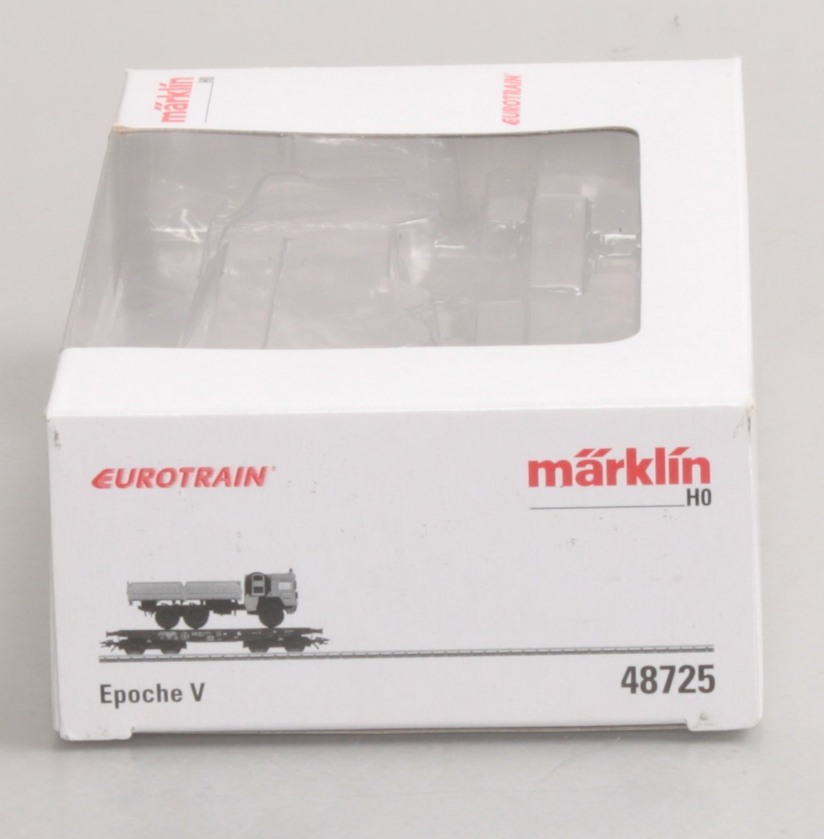 Marklin 48725 Flatcar w/2 KFOR vehicles