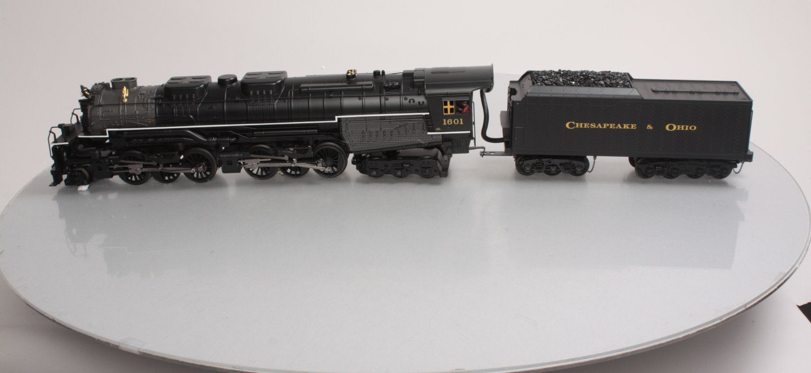 MTH 30-1504-1 C&O 2-6-6-6 Allegheny Steam Engine w/PS 2.0 #1601