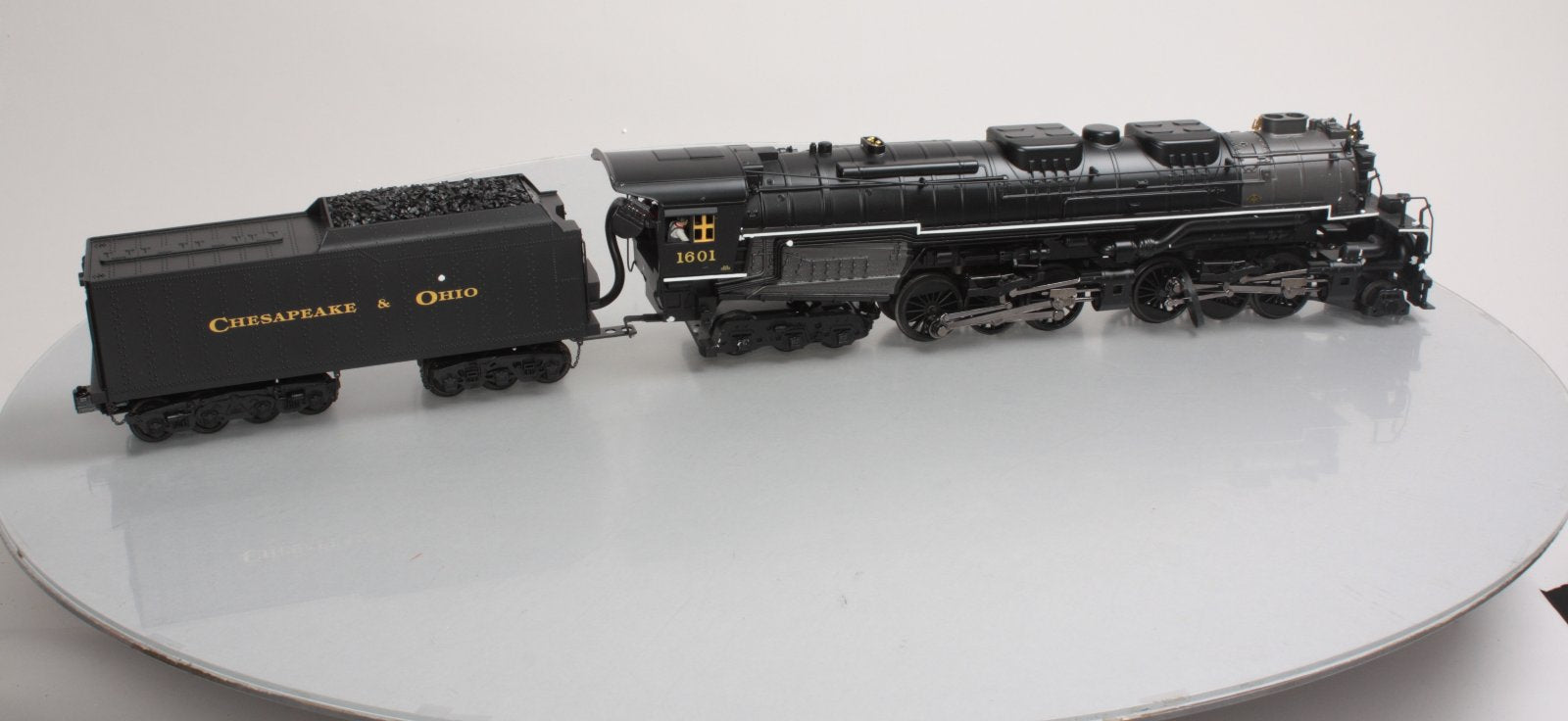 MTH 30-1504-1 C&O 2-6-6-6 Allegheny Steam Engine w/PS 2.0 #1601