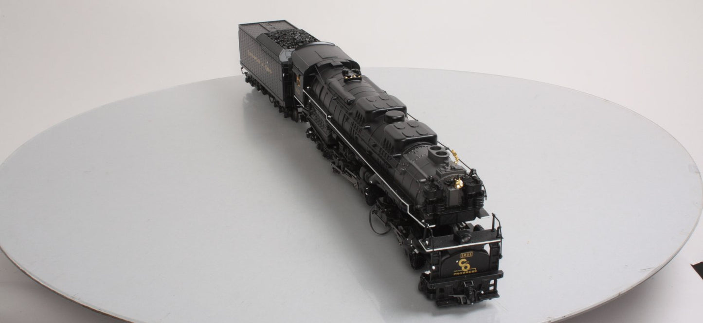 MTH 30-1504-1 C&O 2-6-6-6 Allegheny Steam Engine w/PS 2.0 #1601