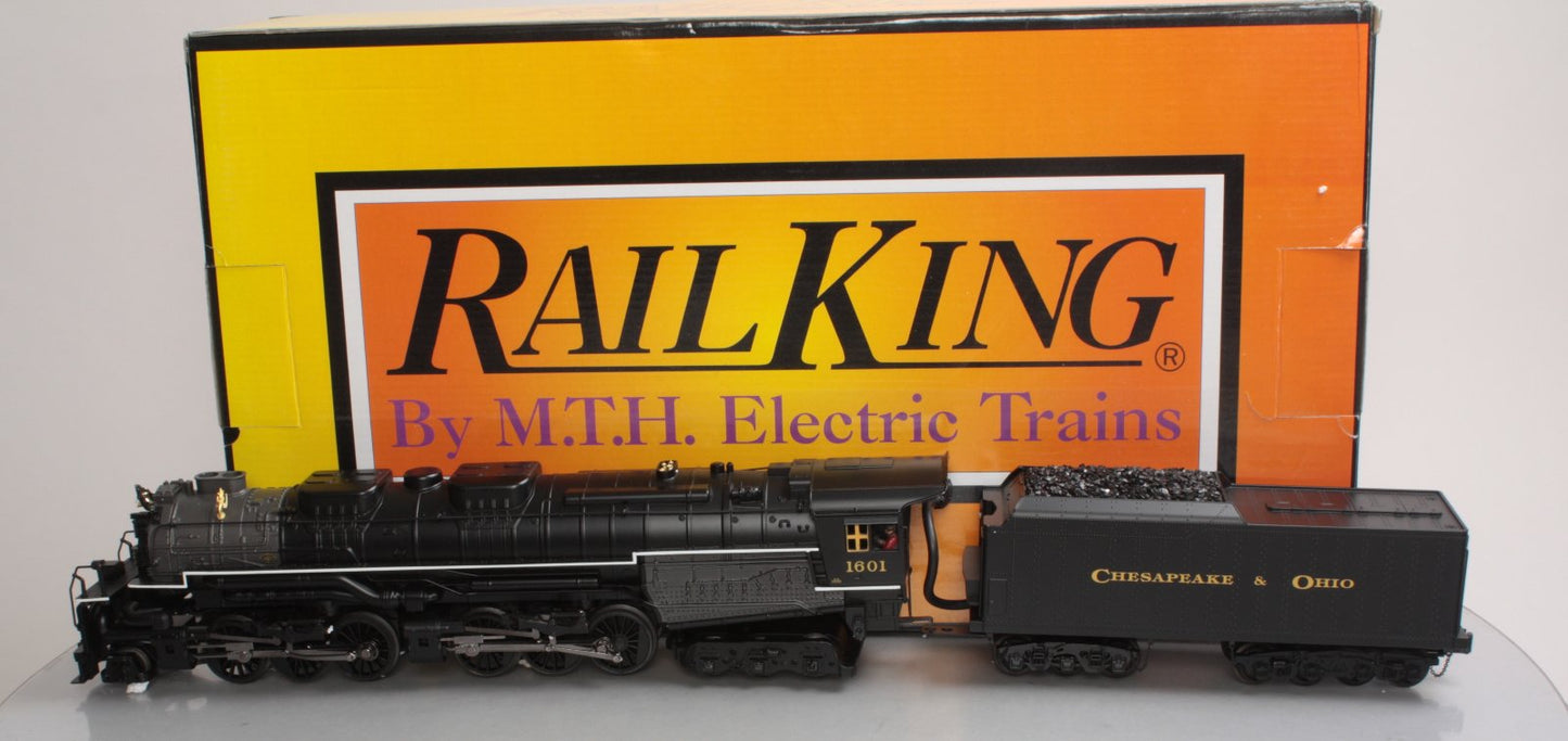MTH 30-1504-1 C&O 2-6-6-6 Allegheny Steam Engine w/PS 2.0 #1601