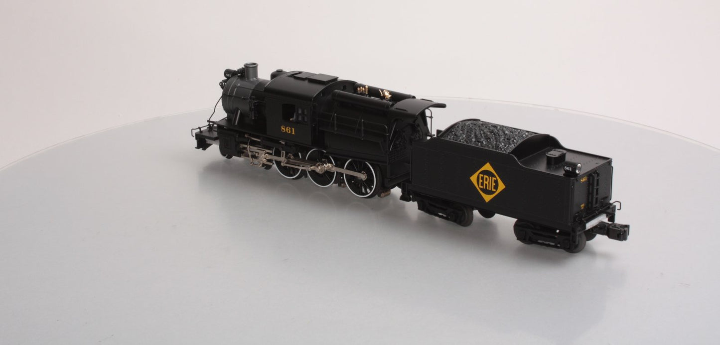 Lionel 6-82418 O Erie LionChief Plus Camelback Steam Locomotive #861