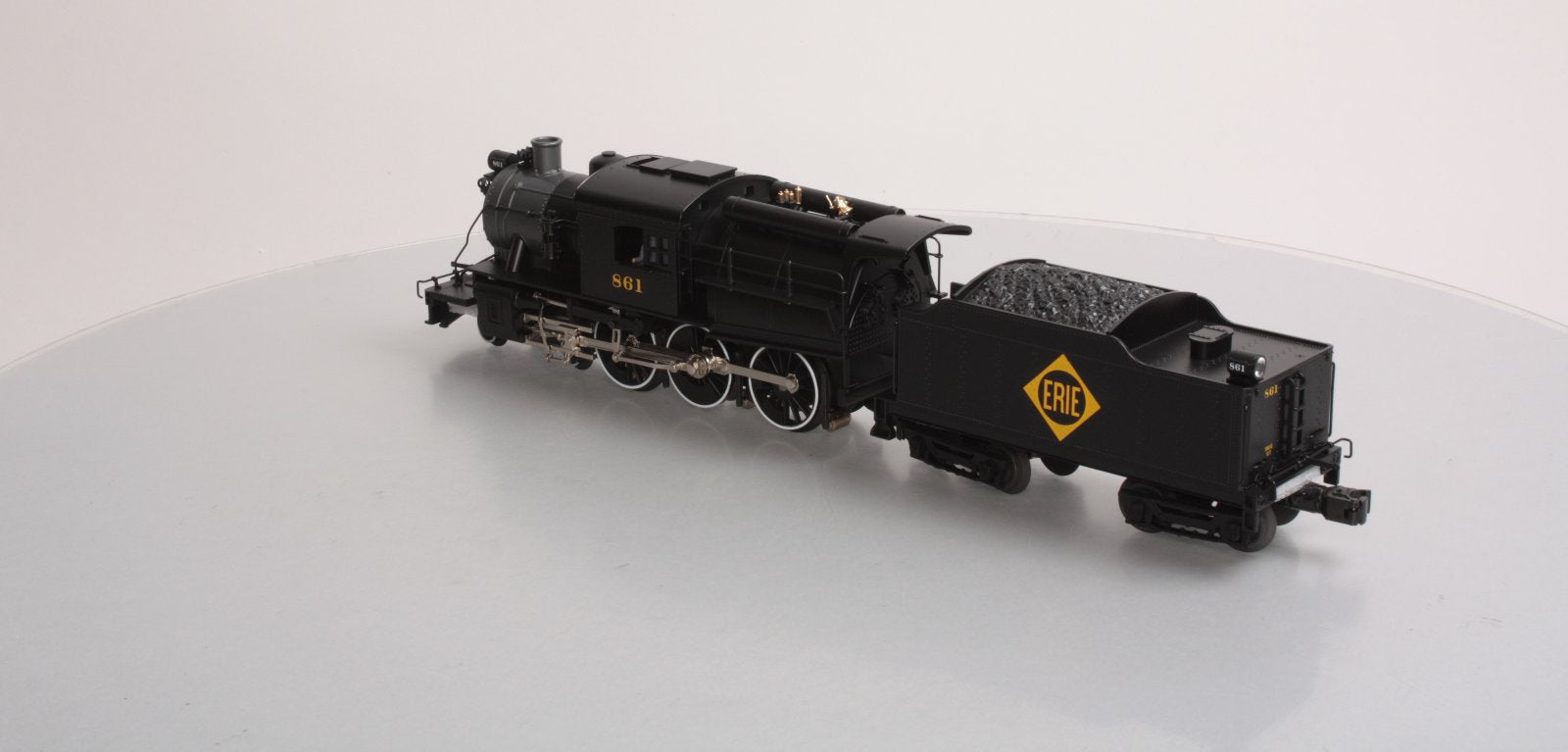 Lionel 6-82418 O Erie LionChief Plus Camelback Steam Locomotive #861