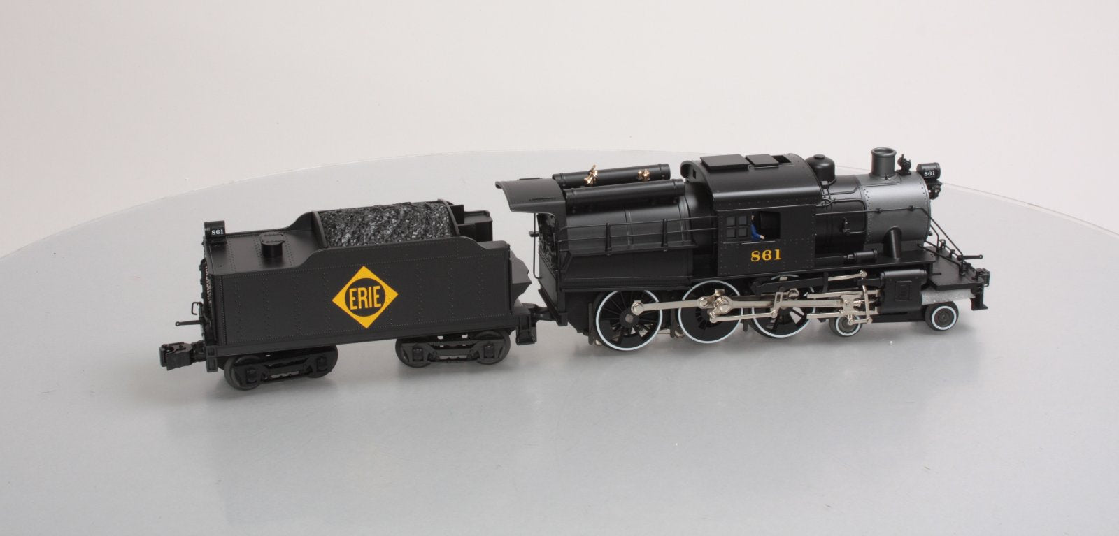Lionel 6-82418 O Erie LionChief Plus Camelback Steam Locomotive #861