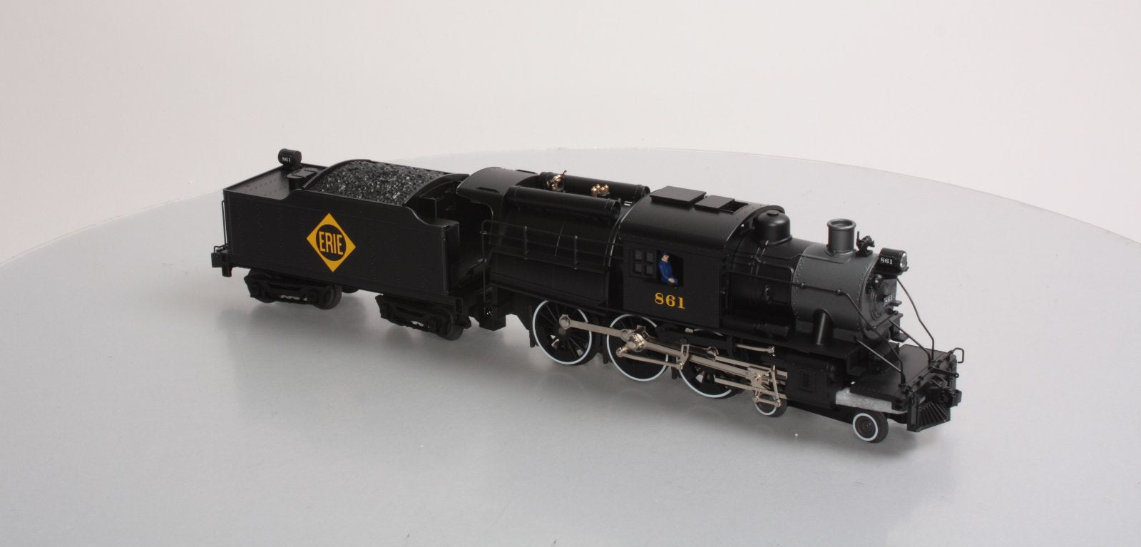 Lionel 6-82418 O Erie LionChief Plus Camelback Steam Locomotive #861
