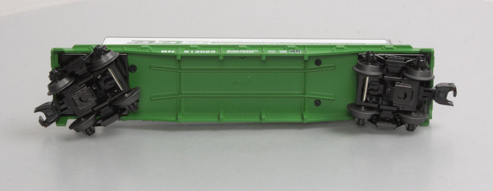 MTH 30-76512 O BN Flatcar w/ Trailer