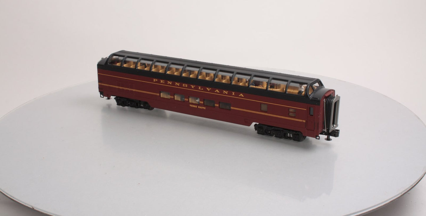 MTH 20-67135 Pennsylvania 70’ ABS Full Length Vista Dome Passenger Car Smooth V2