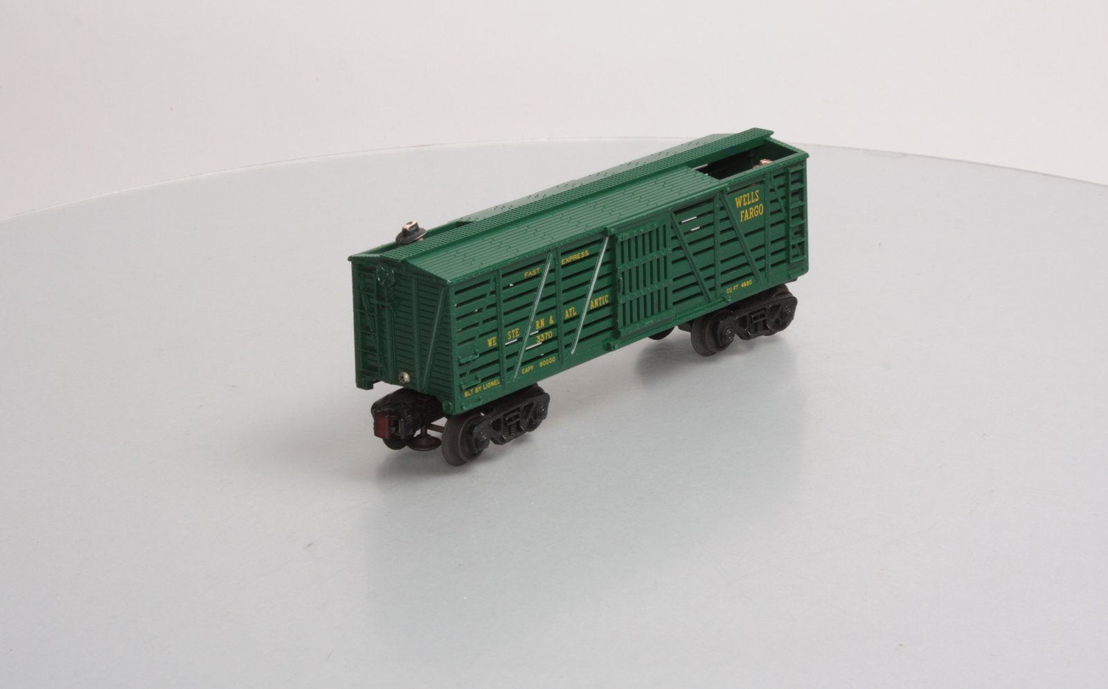 Lionel 3370 Vintage O Wells Fargo Operating Sheriff & Outlaw Car