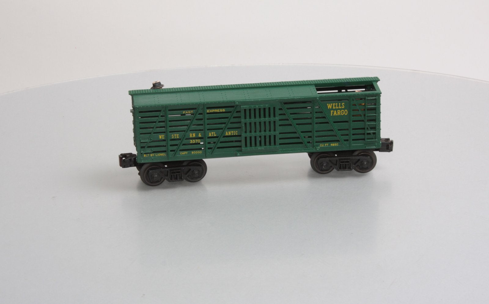 Lionel 3370 Vintage O Wells Fargo Operating Sheriff & Outlaw Car