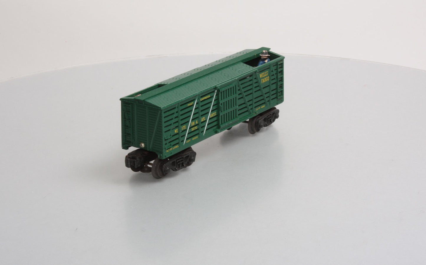 Lionel 3370 Vintage O Wells Fargo Operating Sheriff & Outlaw Car