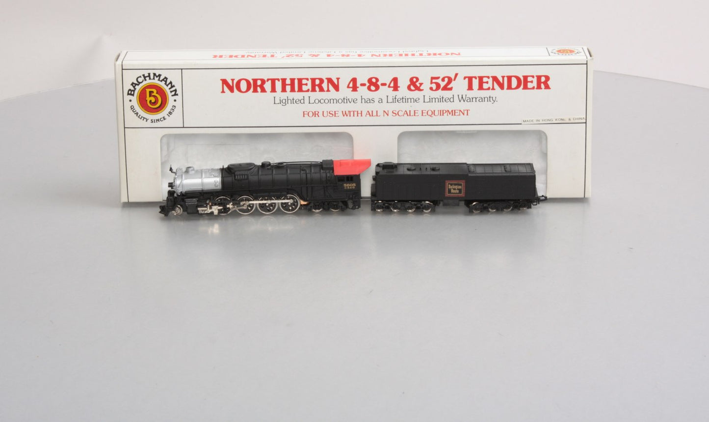 Bachmann 58066 N Chicago, Burlington & Quincy 4-8-4 Steam w/Operating Headlight