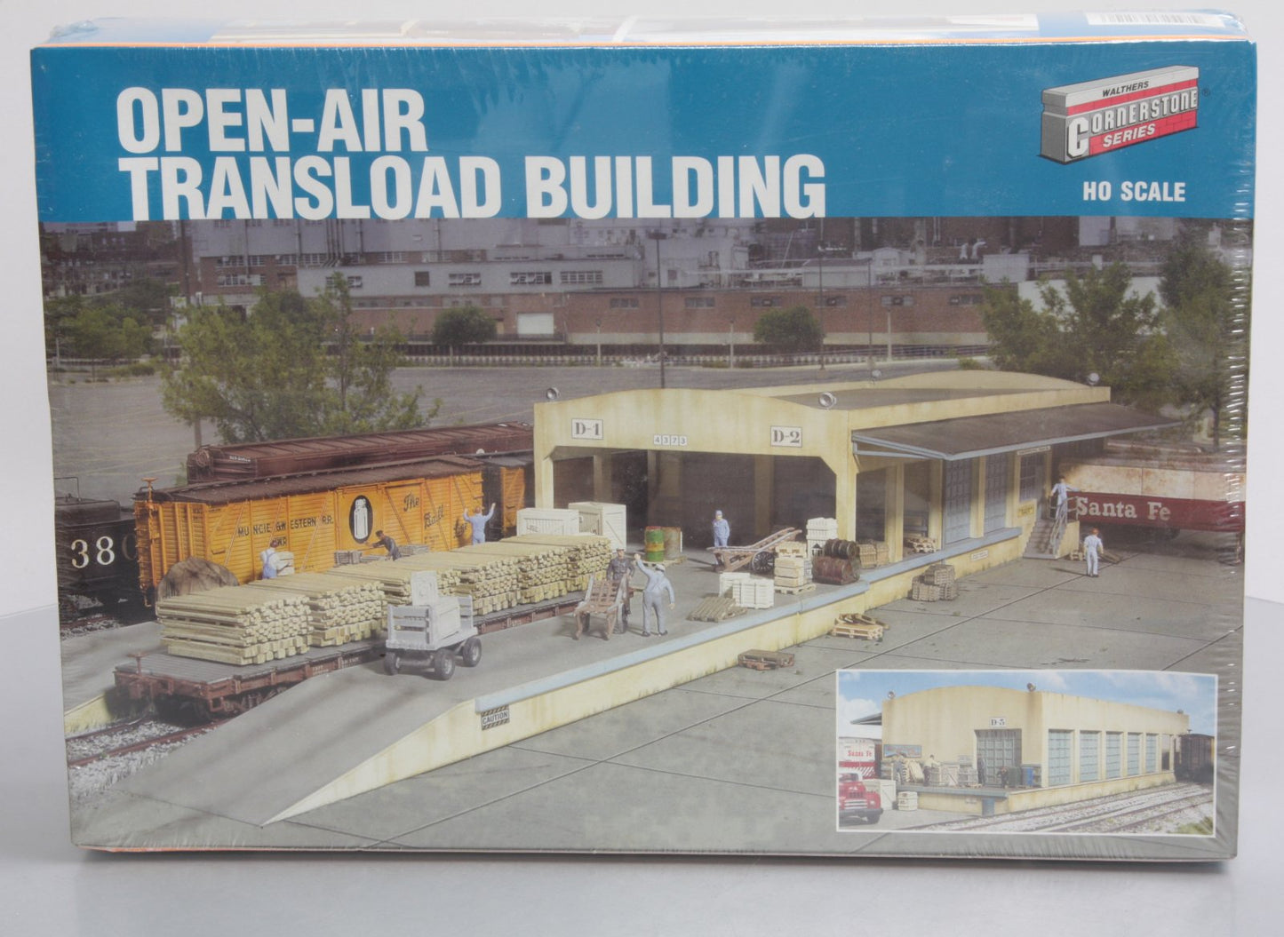 Walthers 933-2918 HO Open Air Transload Building Kit
