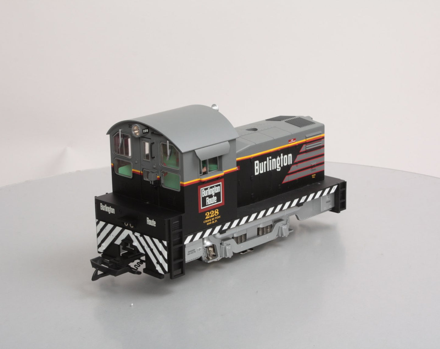 USA Trains 22051 G Burlington Route 20-Ton Diesel Locomotive