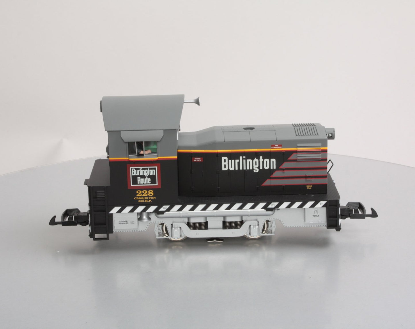 USA Trains 22051 G Burlington Route 20-Ton Diesel Locomotive