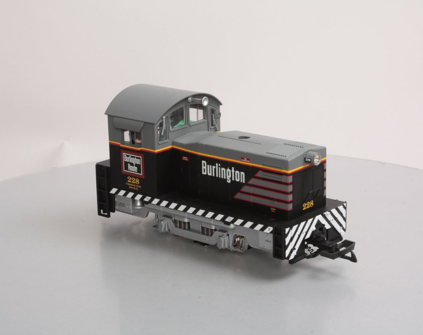 USA Trains 22051 G Burlington Route 20-Ton Diesel Locomotive