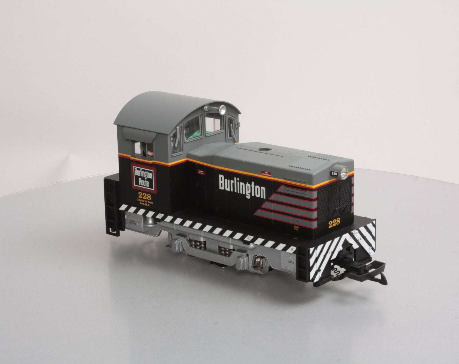 USA Trains 22051 G Burlington Route 20-Ton Diesel Locomotive