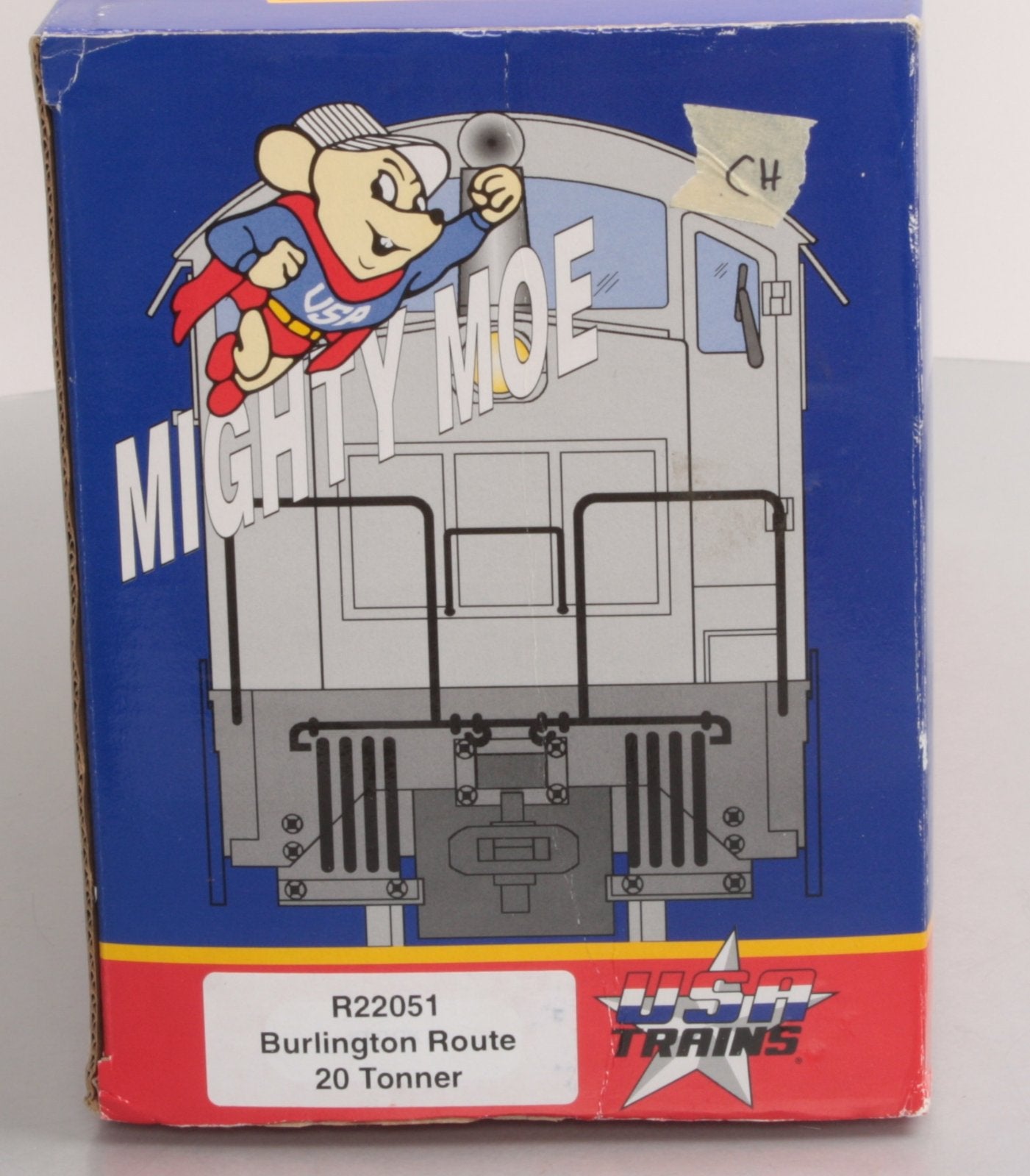 USA Trains 22051 G Burlington Route 20-Ton Diesel Locomotive