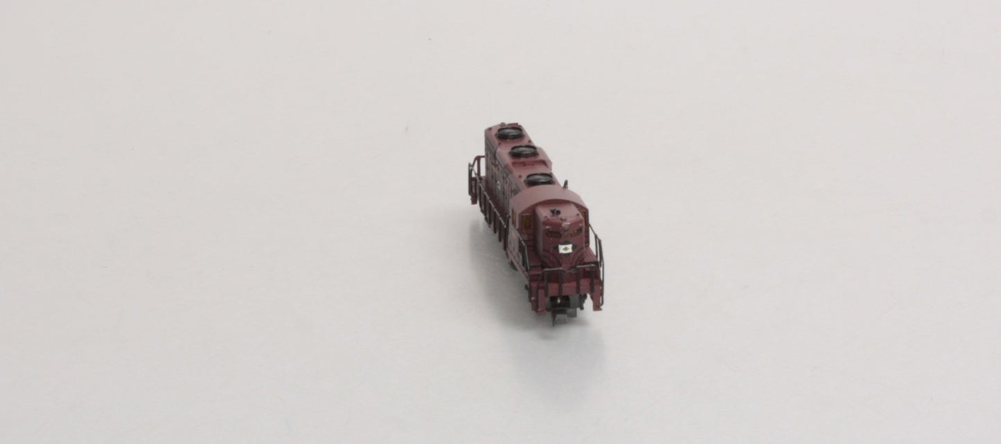 Life Like 7129 N Scale Lehigh Valley GP-18 Diesel Locomotive #302