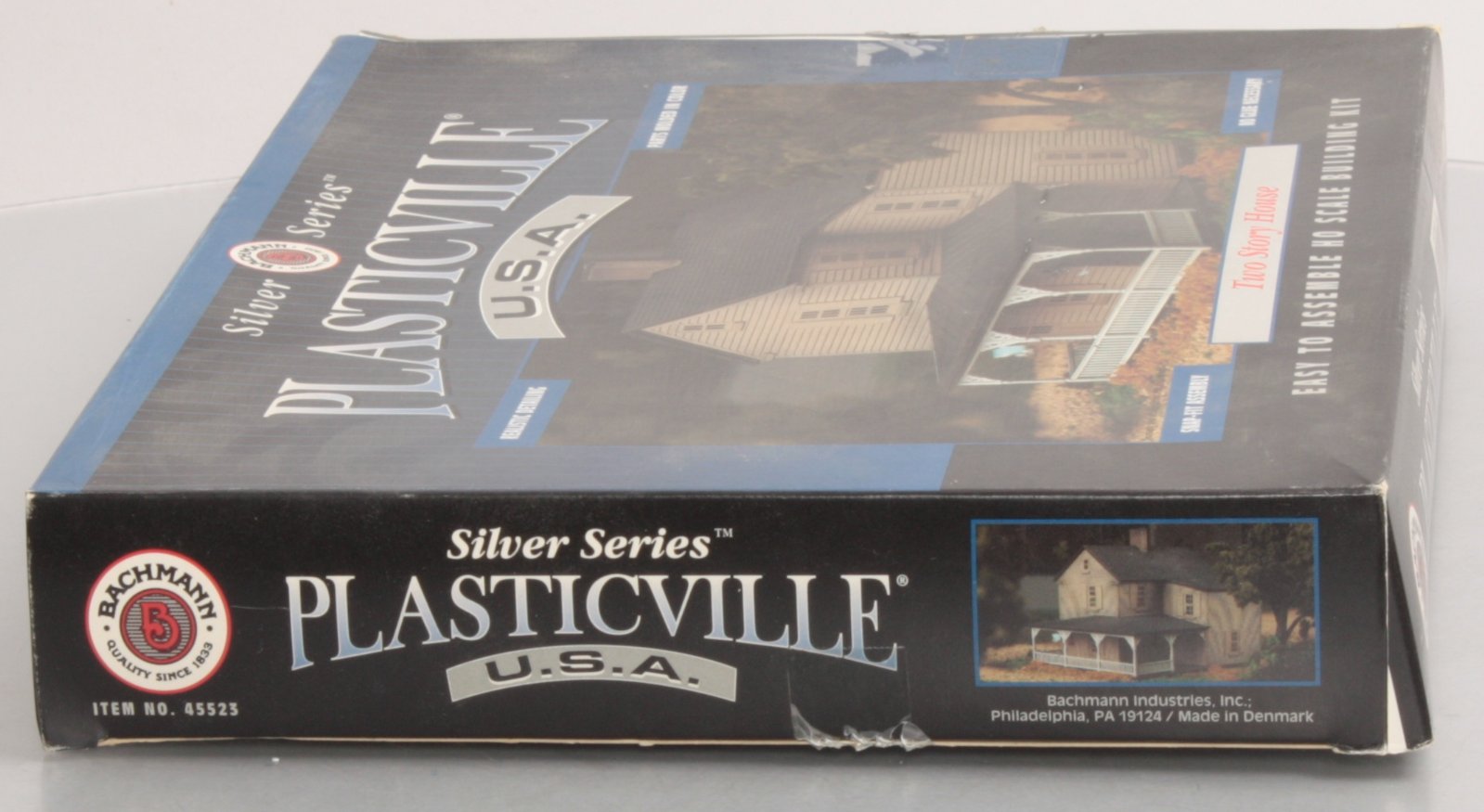 Bachmann 45523 HO Plasticville Silver Series Two Story House Building Kit