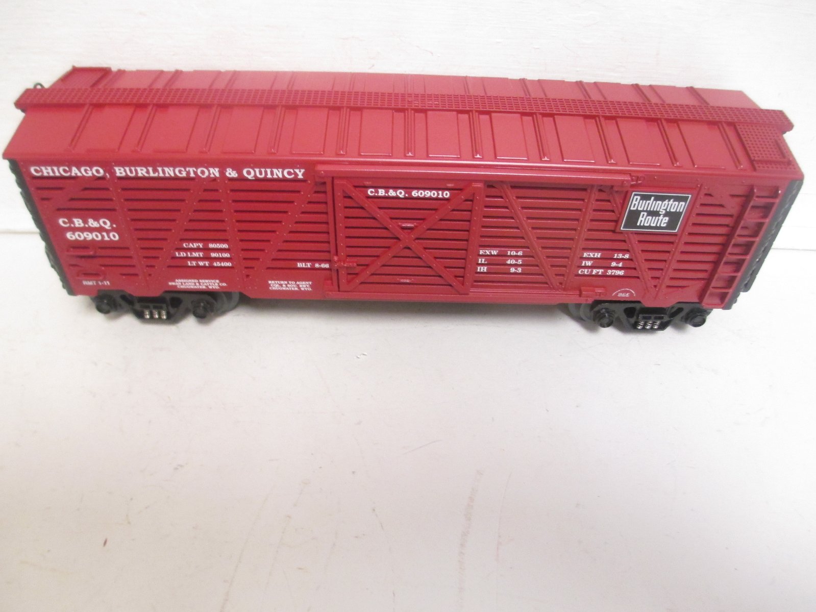 O-Line 116 CB&O Stock Car #609010