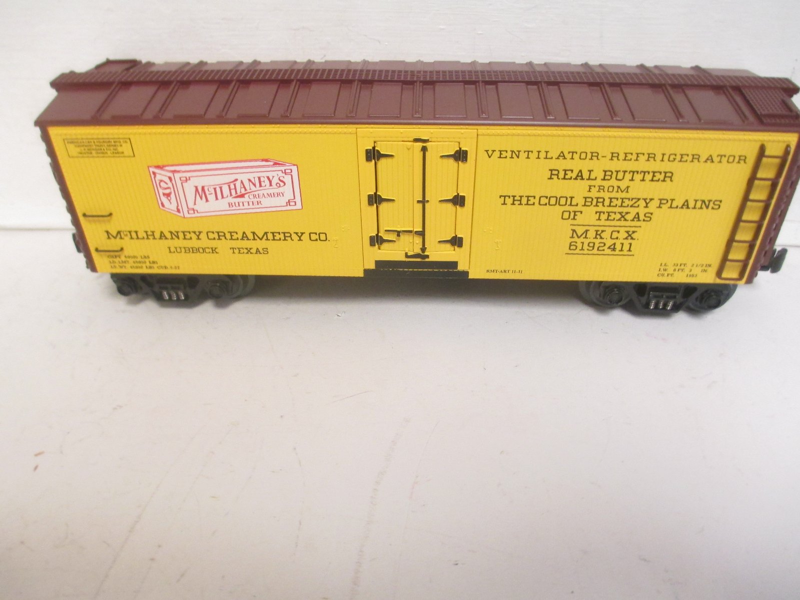O-Line 128 McLahnery Creamery Reefer #6192411