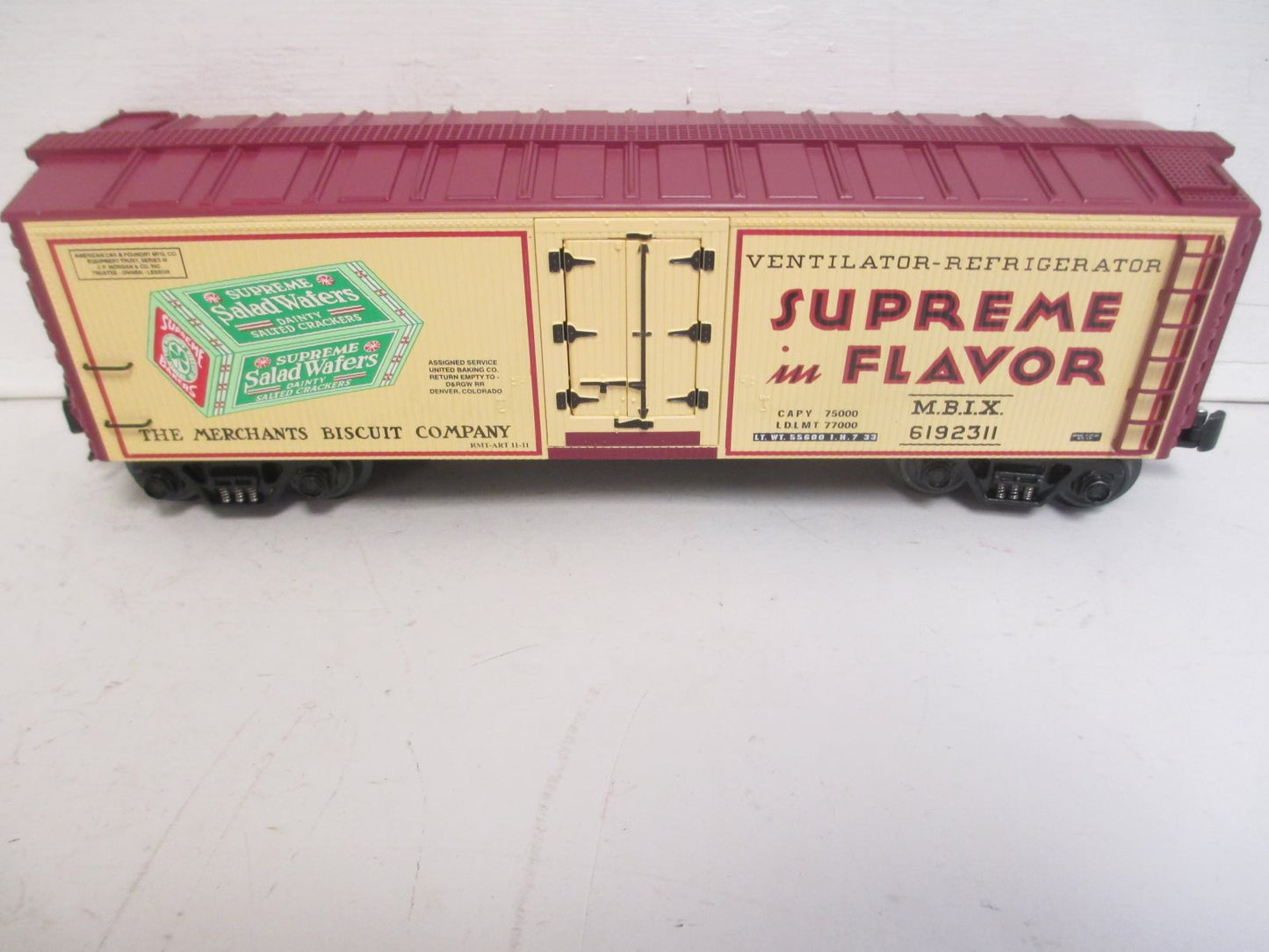 O-Line 126 Merchants Biscuit Reefer #6192311