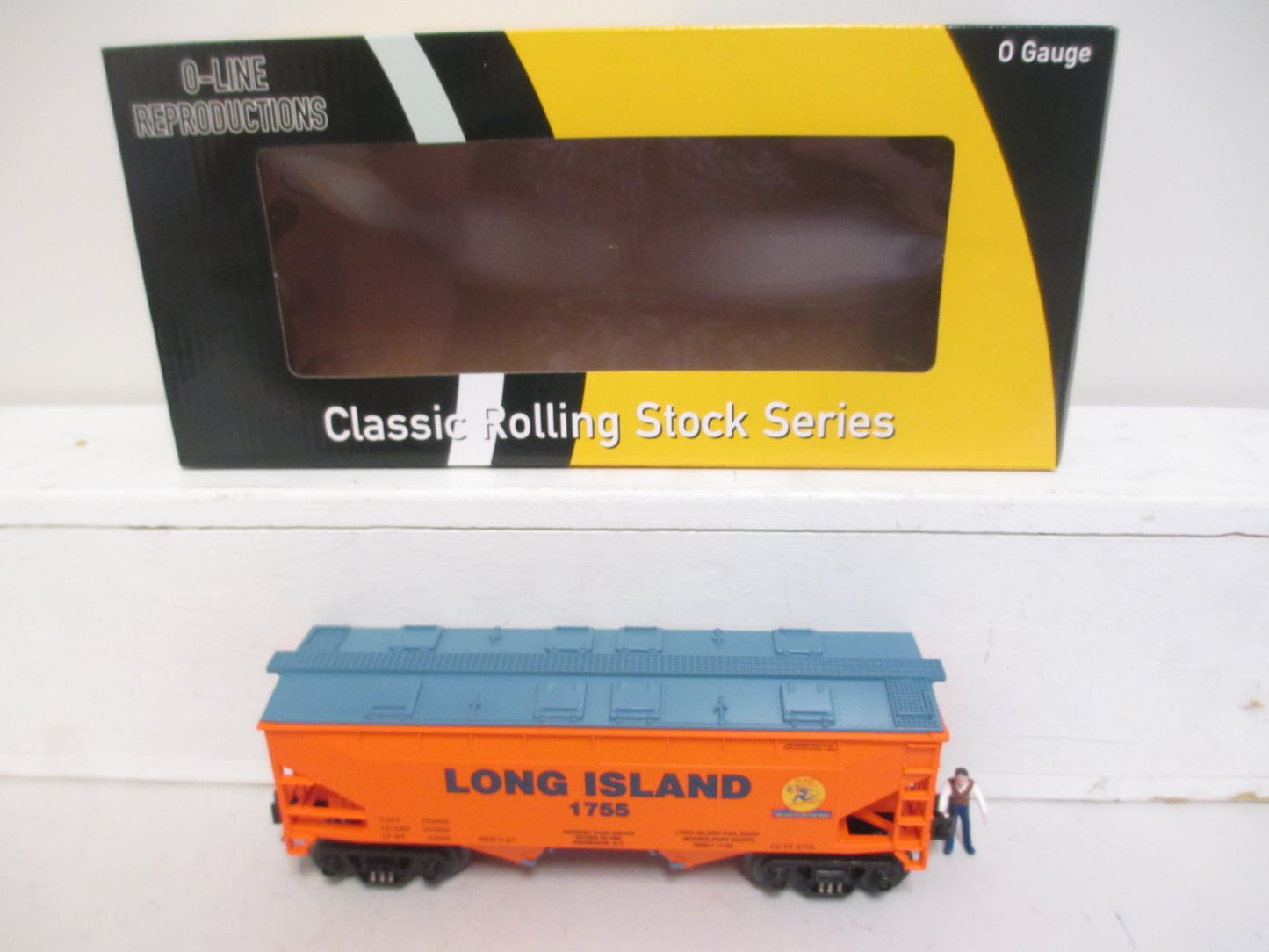 O-Line 142 O Gauge LIRR Covered Hopper #1775