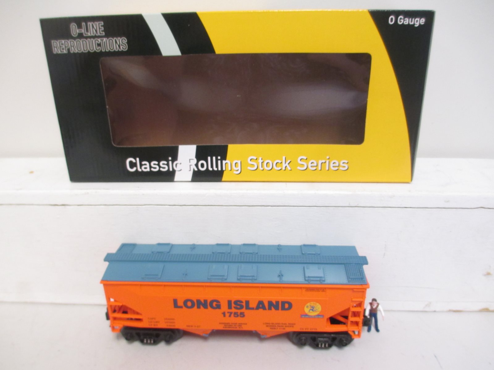 O-Line 142 O Gauge LIRR Covered Hopper #1775