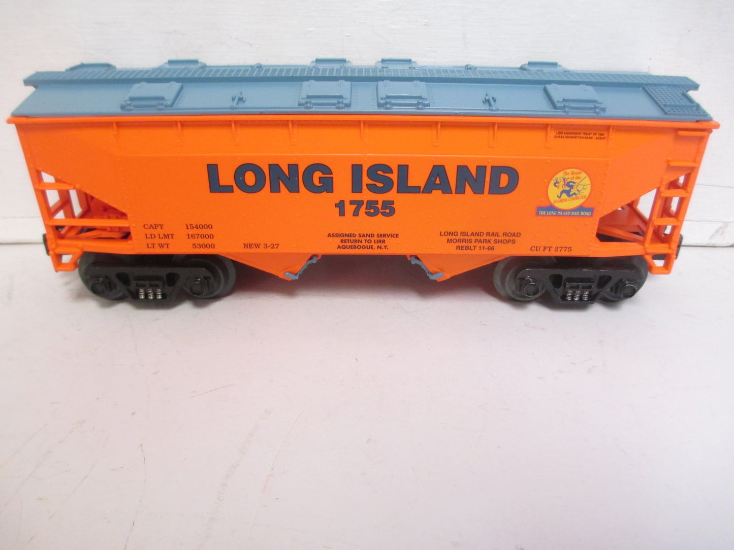 O-Line 142 O Gauge LIRR Covered Hopper #1775