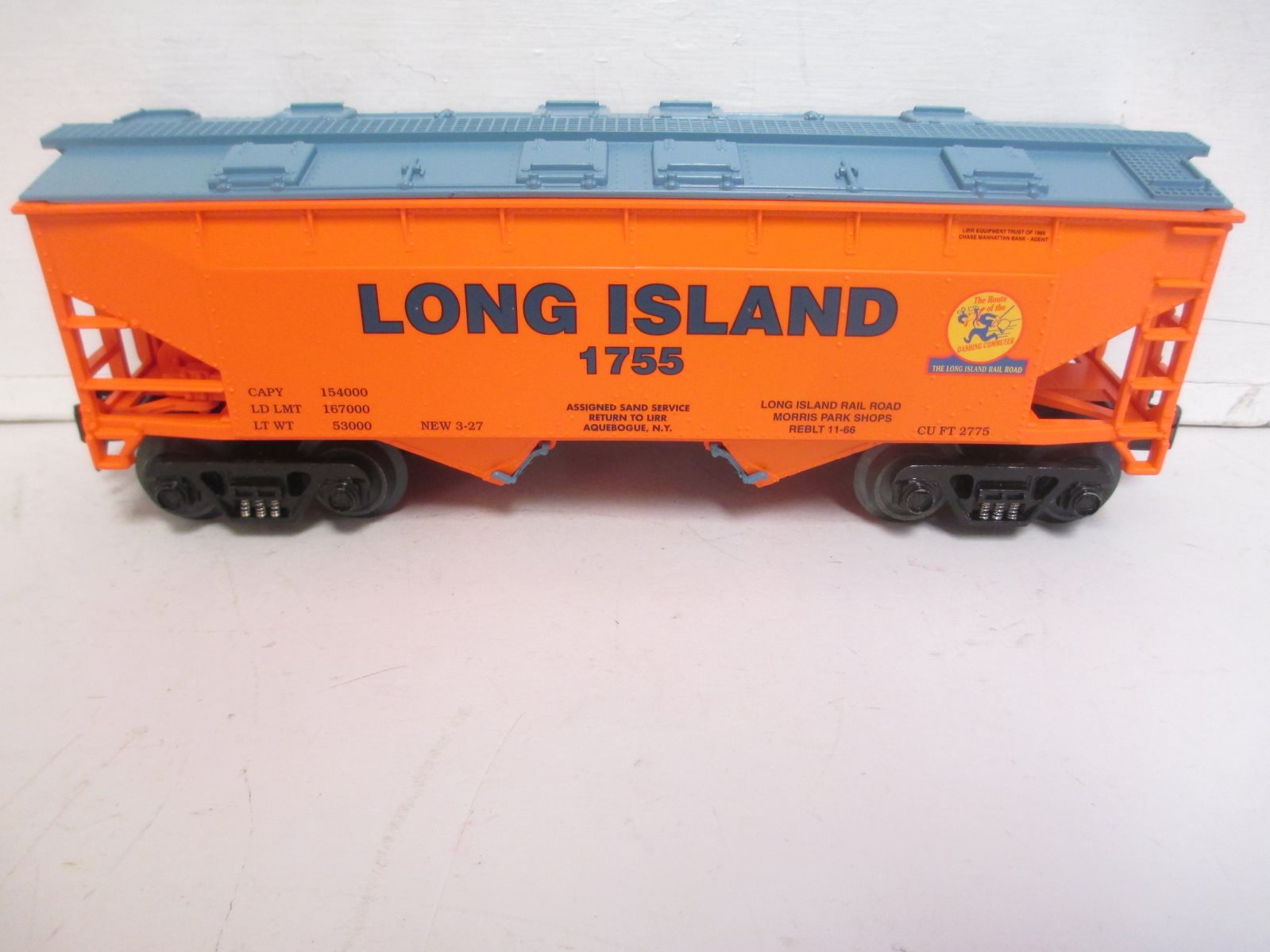 O-Line 142 O Gauge LIRR Covered Hopper #1775