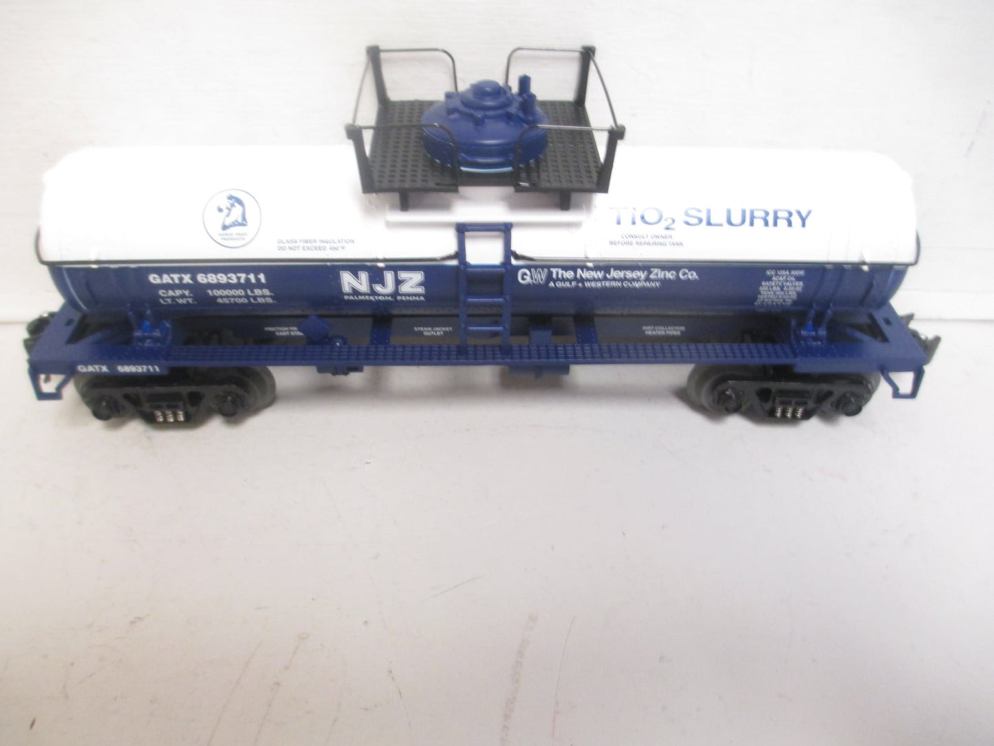 O-Line 164 NJ Zinc Tank Car #6893711