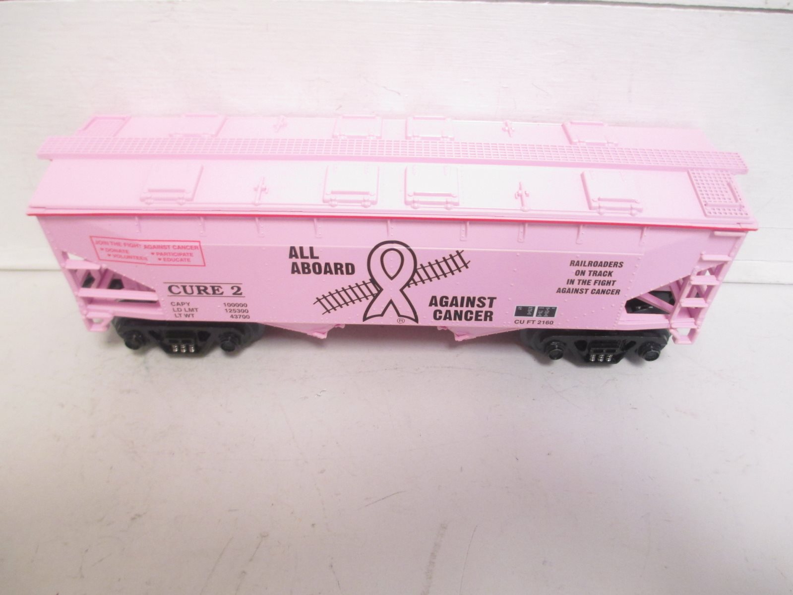 O-Line OLR141 Cancer Cure#2 Covered Hopper