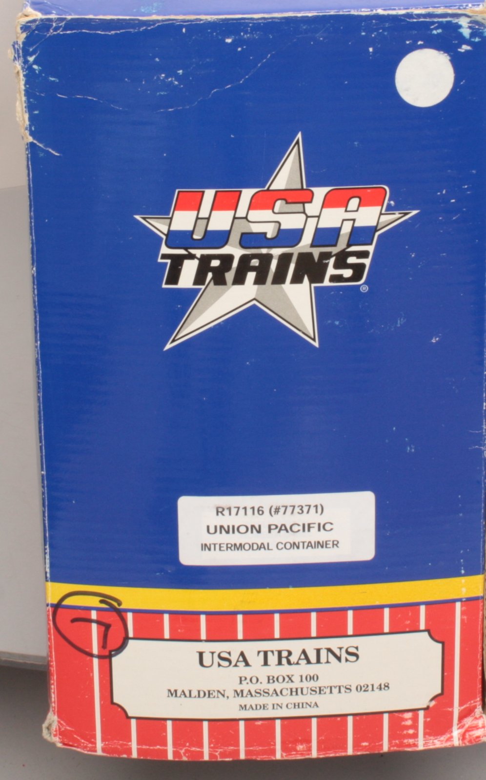 USA Trains R17116 G Union Pacific Gunderson Husky Stack with 2 Containers #3