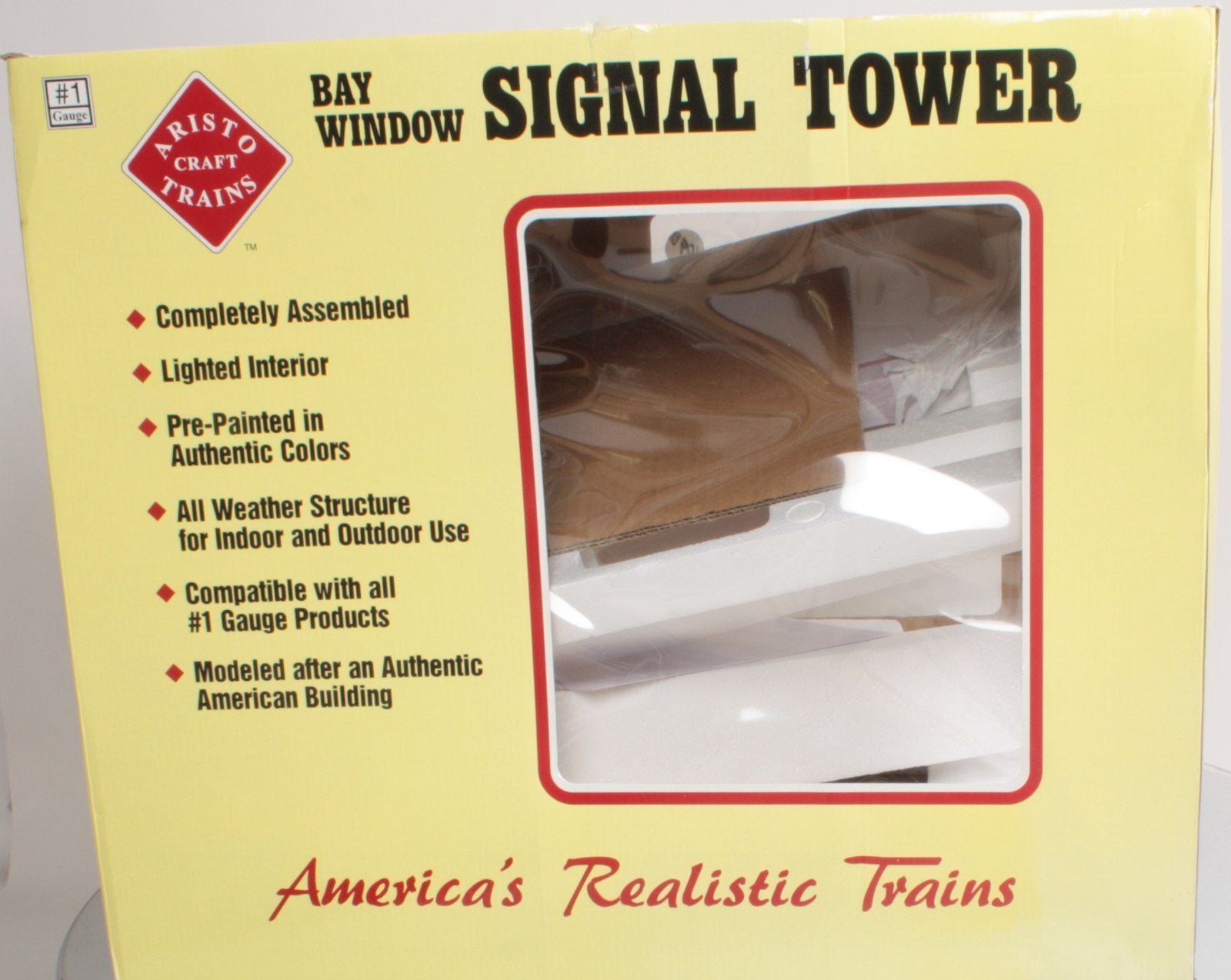 Aristo-Craft 7204 G Scale Bay Window Signal Tower
