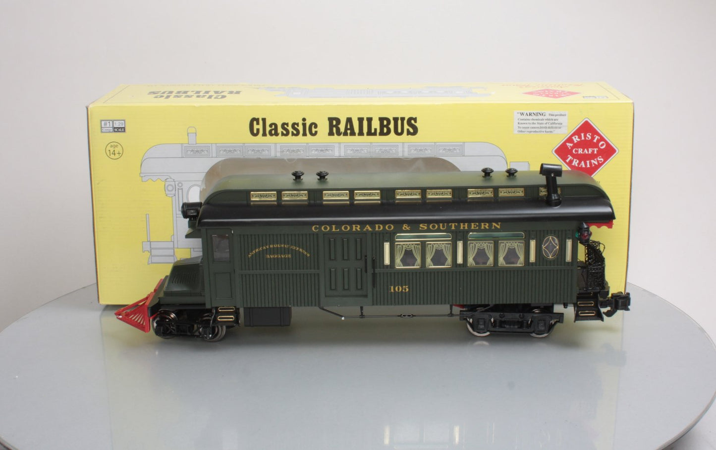 Aristo-Craft ART-83102 G Scale Colorado & Southern Classic Railbus