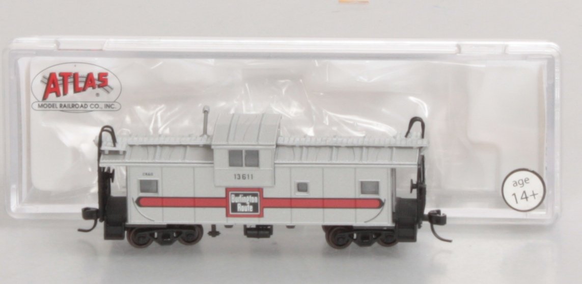 Atlas 50000984 N Chicago, Burlington & Quincy Extended-Vision Caboose #13611