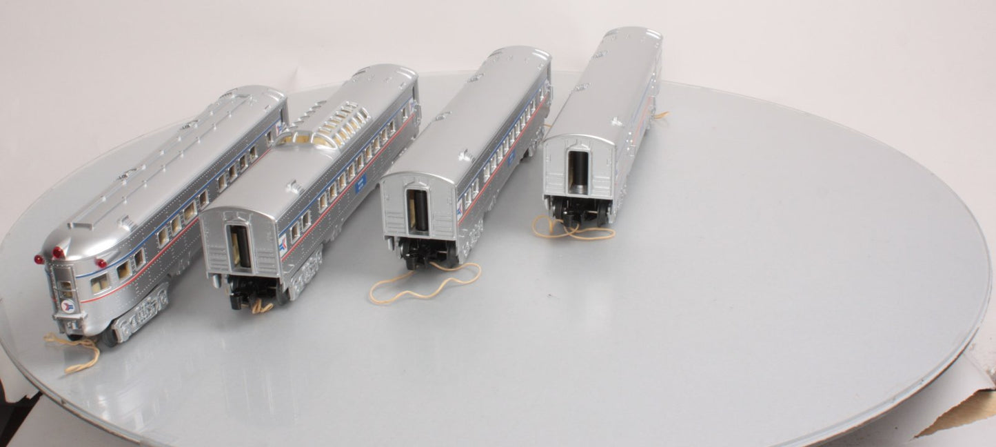 O-Line 201A Amtrak Streamliner Passenger Cars (Set of 4)