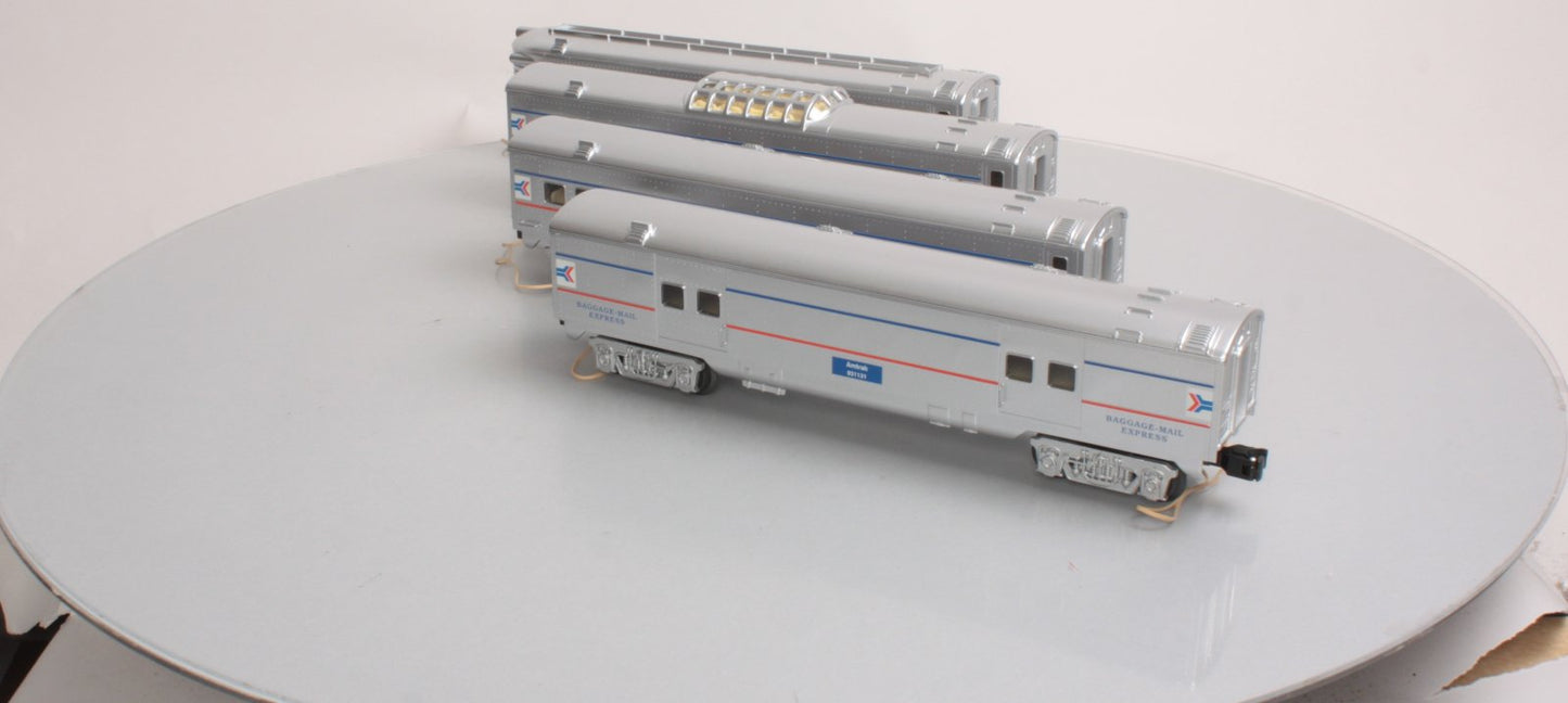 O-Line 201A Amtrak Streamliner Passenger Cars (Set of 4)