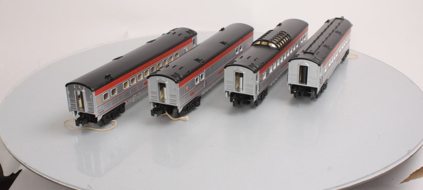 O-Line 205A Pennsylvania RR Streamliner Passenger Car (Set of 4)
