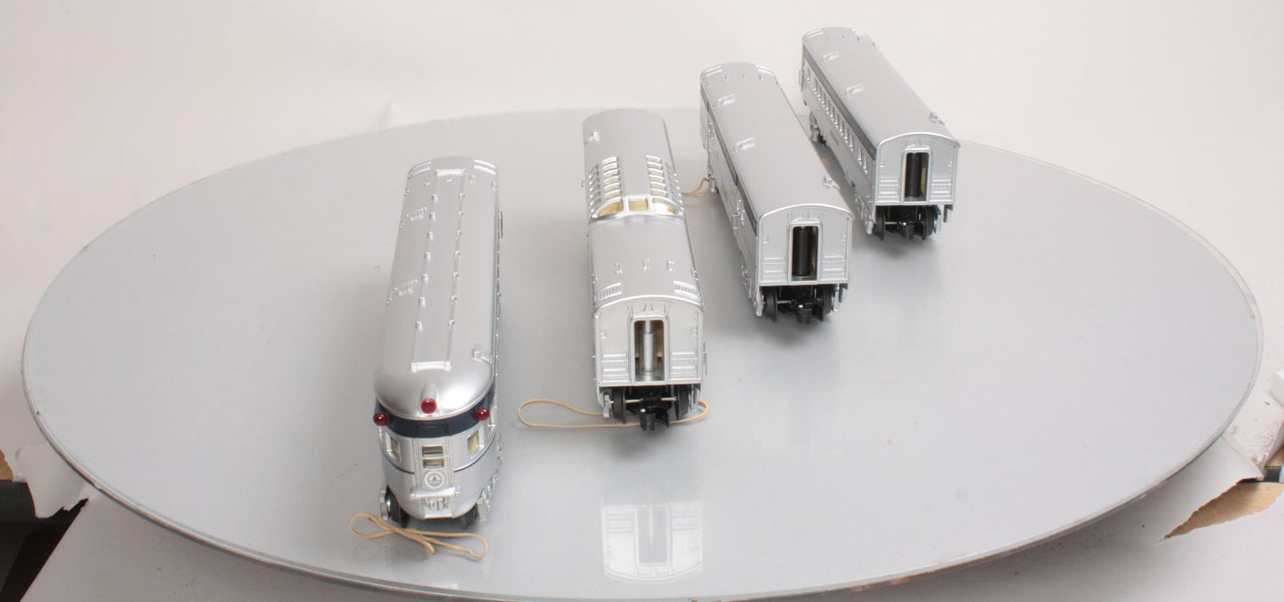 O-Line 209A B&O Streamliner Passenger Car (Set of 4)