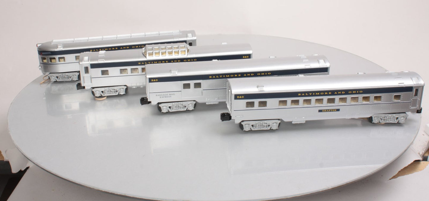 O-Line 209A B&O Streamliner Passenger Car (Set of 4)