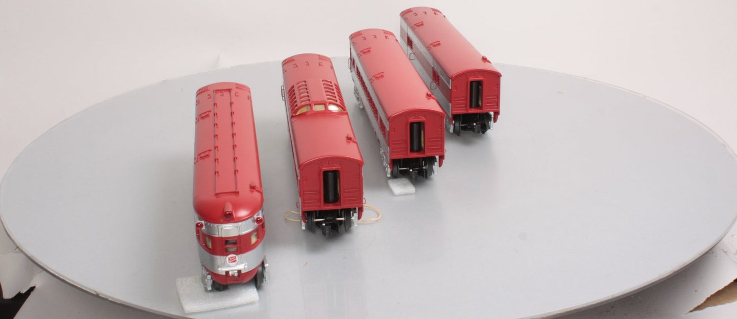 O-Line 213A Texas Special Streamliner Passenger Car (Set of 4)