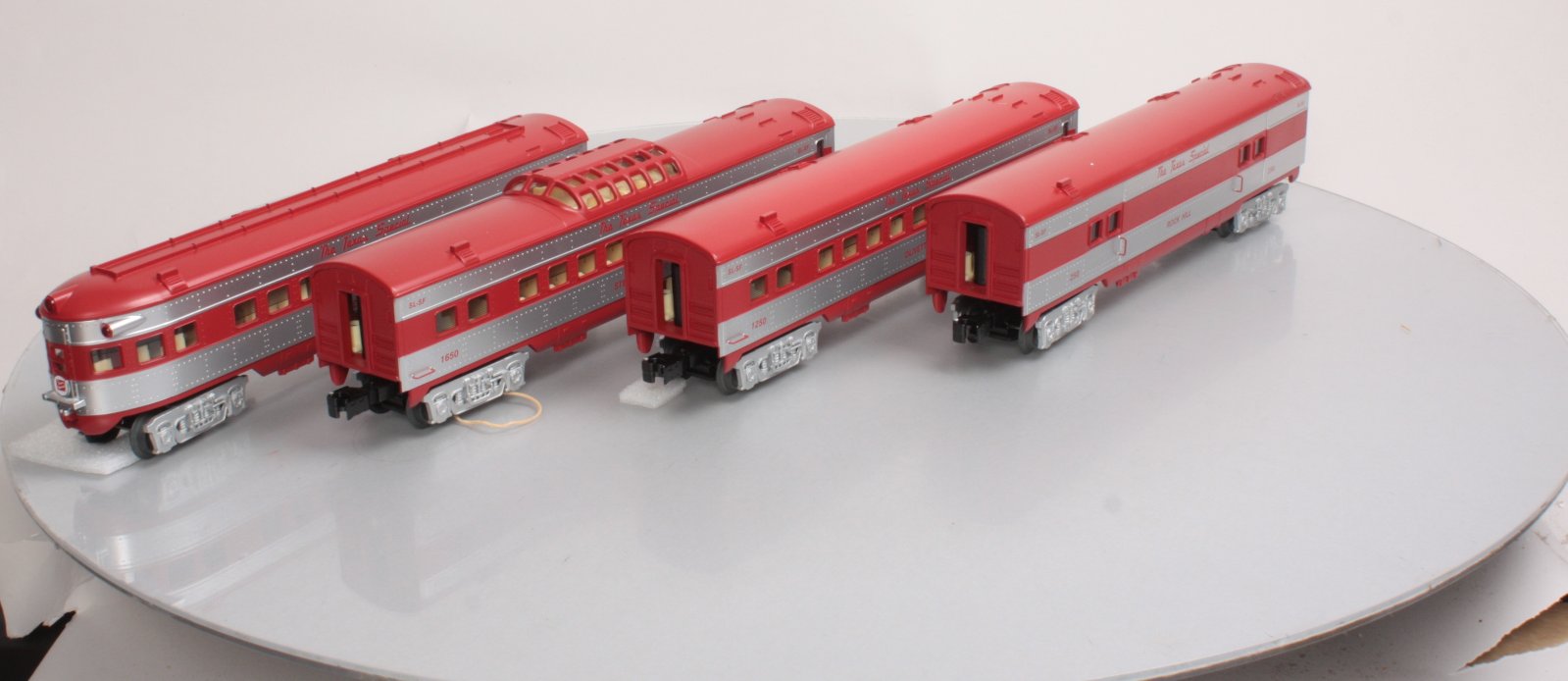 O-Line 213A Texas Special Streamliner Passenger Car (Set of 4)